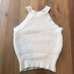 Brandy melville cropped halterneck